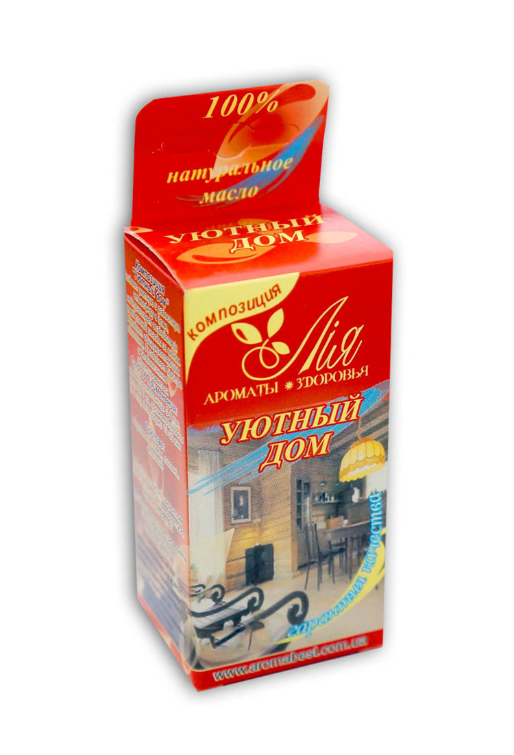 Затишний будинок (ефірно — олійна композиція 10 мл.)