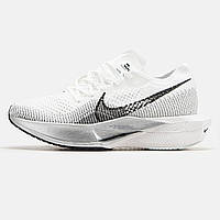 Мужские кроссовки Nike Air Zoom Vaporfly White Black белые