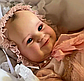 Пупс вініловий 50см, ручна робота, вишукана лялька для дівчинки, Baby born 2, фото 4