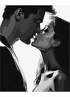 Картина за номерами  40x50 IІДЕЙКА Ніжний поцілунок (KHO8373)