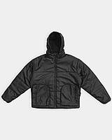 Куртка демісезонна чоловіча OGONPUSHKA Yard 2.0 екошкіра чорна