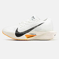 Мужские кроссовки Nike Air Zoom Vaporfly White Black Orange