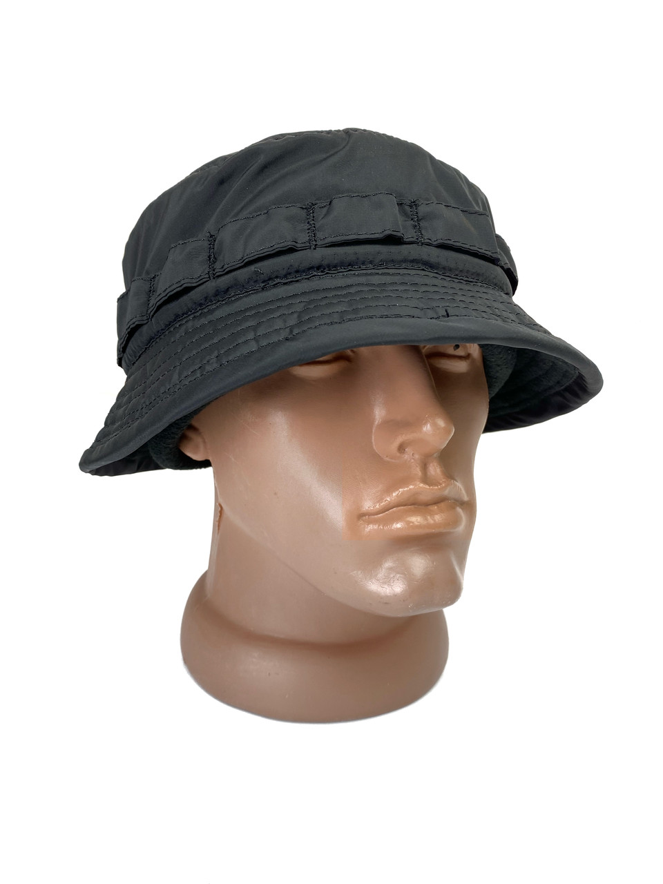 Панама з флісом Зима Чорна 56 57 59 60 61 62, фото 1