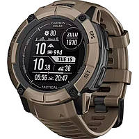 Смарт-часы Garmin Instinct 2X Solar - Tactical Edition Coyote Tan (010-02805-12/02) [84486]