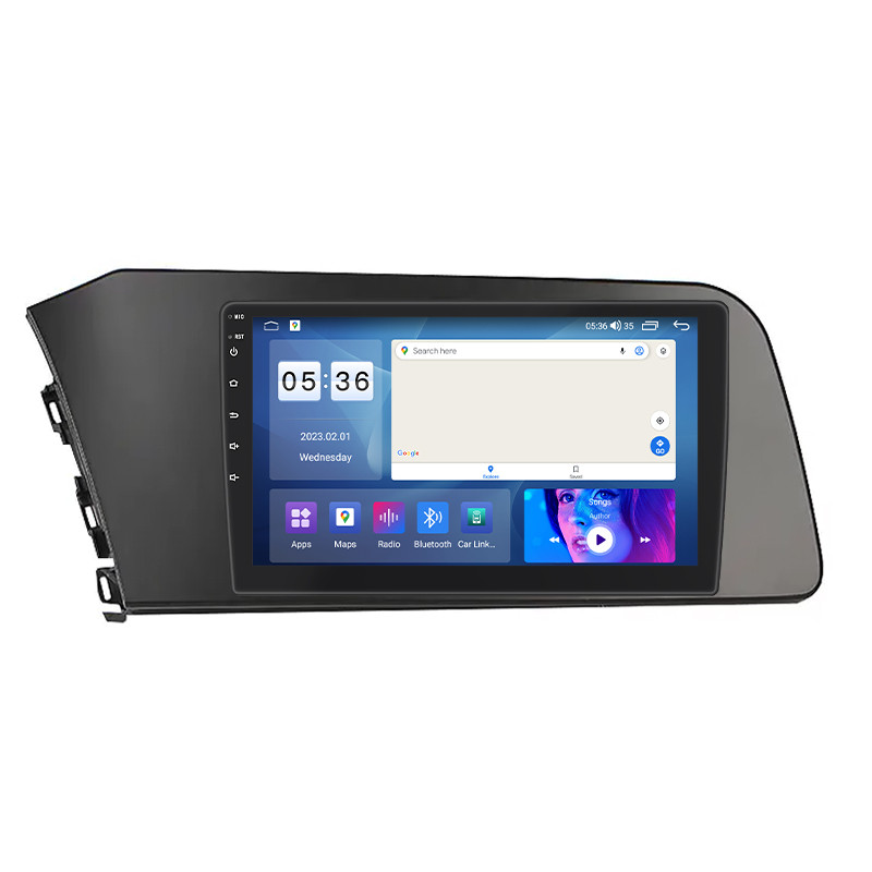 Штатна магнітола Lesko для Hyundai Elantra VII (CN7) 2020-н.в. екран 9" 4/64Gb CarPlay 4G Wi-Fi GPS Prime