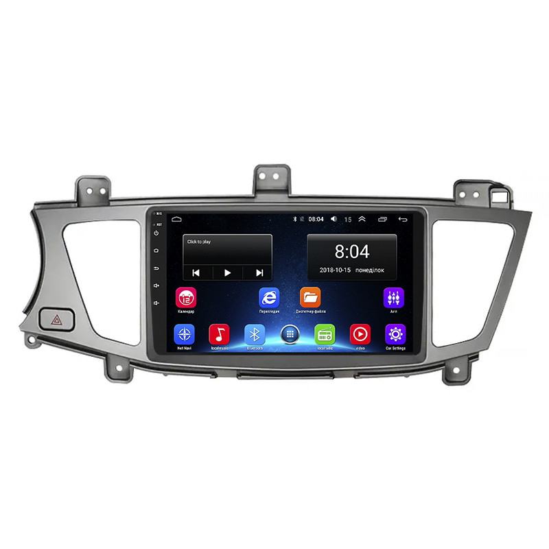 Штатна магнітола Lesko для Kia Cadenza I 2009-2013 екран 9" 2/32Gb Wi-Fi GPS Base Каденза