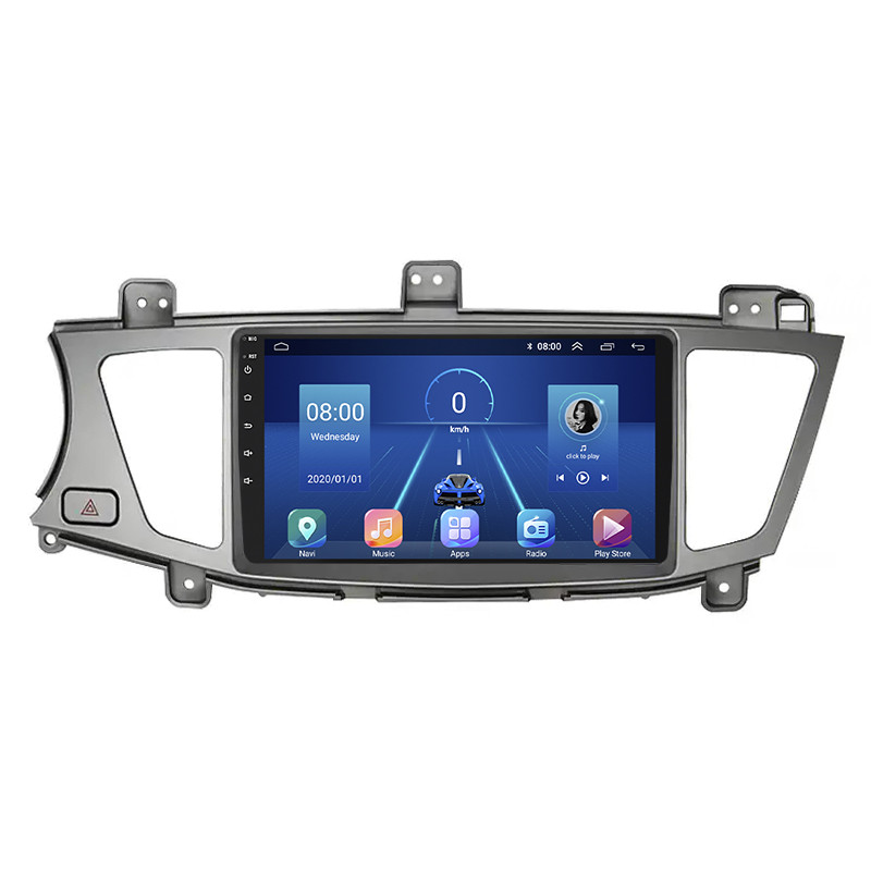Штатна магнітола Lesko для Kia Cadenza I 2009-2013 екран 9" 4/32Gb 4G Wi-Fi GPS Top
