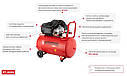 Компресор 100 л, 2.23 кВт, 220 В, 8 атм, 354 л/хв, 2 циліндри INTERTOOL PT-0005, фото 11