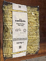 Картофель фри Favorita замороженный 9мм 2,5 кг
