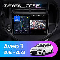 Teyes CC3 Chevrolet Aveo 3 2016-2023 9" Штатная магнитола