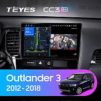 Teyes CC3 2K Mitsubishi Outlander 3 GF0W GG0W (1 Din) 2012-2018 10" Штатная магнитола