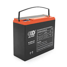 Акумулятор промисловий OUTDO (6-DZF-20) GEL 12V 20A) (електровелосипеди)
