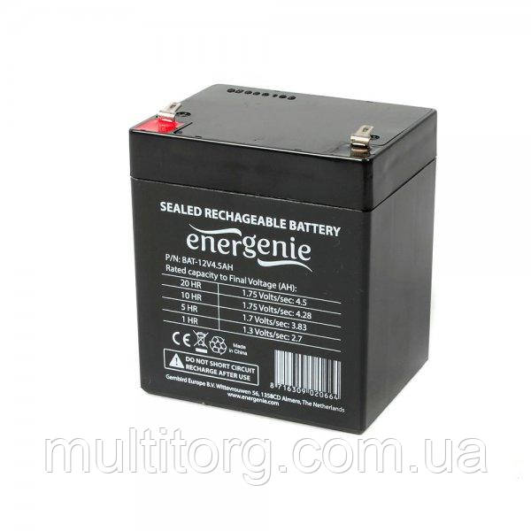 Акумуляторна батарея EnerGenie BAT-12V4.5AH, 12В 4.5Aч