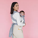 Май слінг Love & Carry від 2х міс, сірий LC363, фото 3
