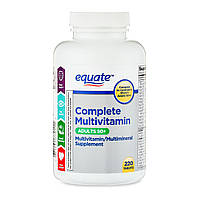 Комплексная питательная поддержка для взрослых Equate Complete Multivitamin Multimineral Adults 50+ 220