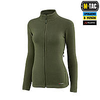 M-Tac жіноча тепла флісова кофта хакі на блискавці Nord Fleece Lady Army Olive