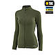 M-Tac жіноча тепла флісова кофта хакі на блискавці Nord Fleece Lady Army Olive - фото 1 - id-p2099905676