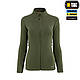 M-Tac жіноча тепла флісова кофта хакі на блискавці Nord Fleece Lady Army Olive - фото 2 - id-p2099905676