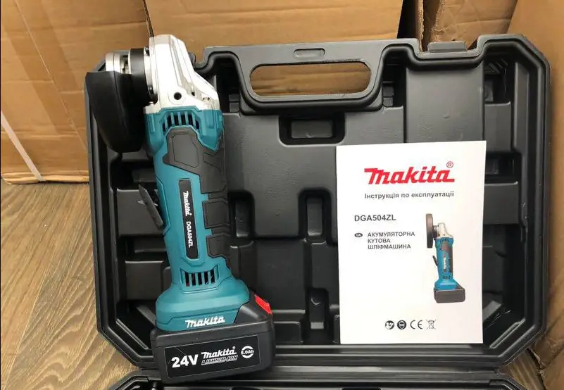 Аккумуляторная бесщеточная болгарка Makita (24V 5A) угловая шлифмашина Турбинка AlterGo AlterGo - фото 6 - id-p2099903243