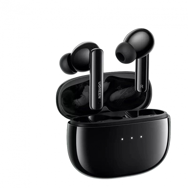 Бездротові Bluetooth-навушники UGREEN HiTune T3 Active Noise-Cancelling Wireless Earbuds Black (WS106)