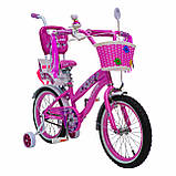 Дитячий іспанський велосипед для дівчинки RUEDA 16 дюймів, фото 2