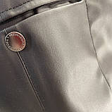 Штани жіночі екошкіра джогери 48 чорні, фото 7