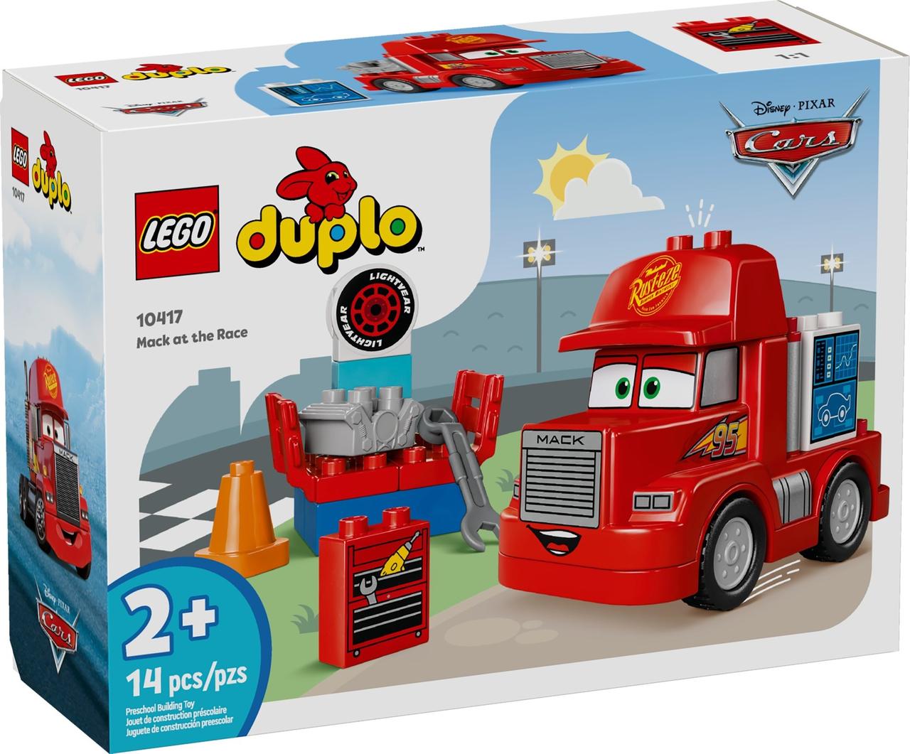 Конструктор Lego Duplo Мак на перегонах 10417