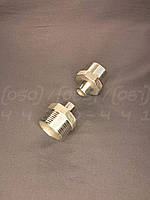 Ніпель перехідний різьбовий нержавіючий DN32x15 (1"1/4х1/2"), н/ж сталь AISI 304, Class 150, шестигранник