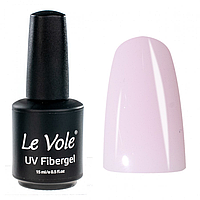 Файбер база стекловолокно Le Vole UV Fibergel pink (15ml)