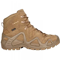 Ботинки тактические Zephyr GTX MID TF койот (40 - 46р) замш + текстиль Обувь армейская мужская