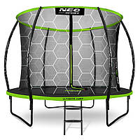 Батут Neo-Sport 252 см, із внутрішньою сіткою NS-08C221