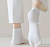 Жіночі шкарпетки з пальцями (36-39) повсякденні, фото 6