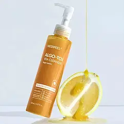 Гель-пінка для умивання пептидна з лимоном Medi-Peel Algo-Tox Vita Cleanser Vegan Lemon, 150ml