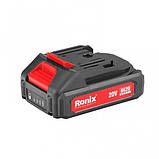 Шуруповерт акумуляторний Ronix 8620 20В, 1.5Агод x 2, фото 8