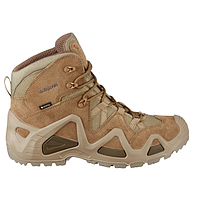 Военные мужские ботинки Zephyr GTX MID TF койот (41 - 44, 45, 46, 47р) замш+текстиль Военная обувь