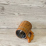 Дерев’яний келих кружка з дерева, фото 3