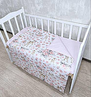 Детское постельное белье в кроватку 3 предмета, комплект постельного в кроватку бязь Кидс