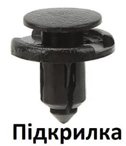 Кліпса кріплення підкрилка Tesla Model 3, Model Y 1110713-99-C підкрильника бризговика