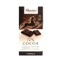 SCHMERLING Cocoa 72% шоколад горько-сладкий, 100 г
