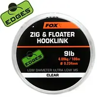 Повідковий матеріал для зіг-ріг Fox Zig & Floater Hooklink

12lb/0.28mm 100m