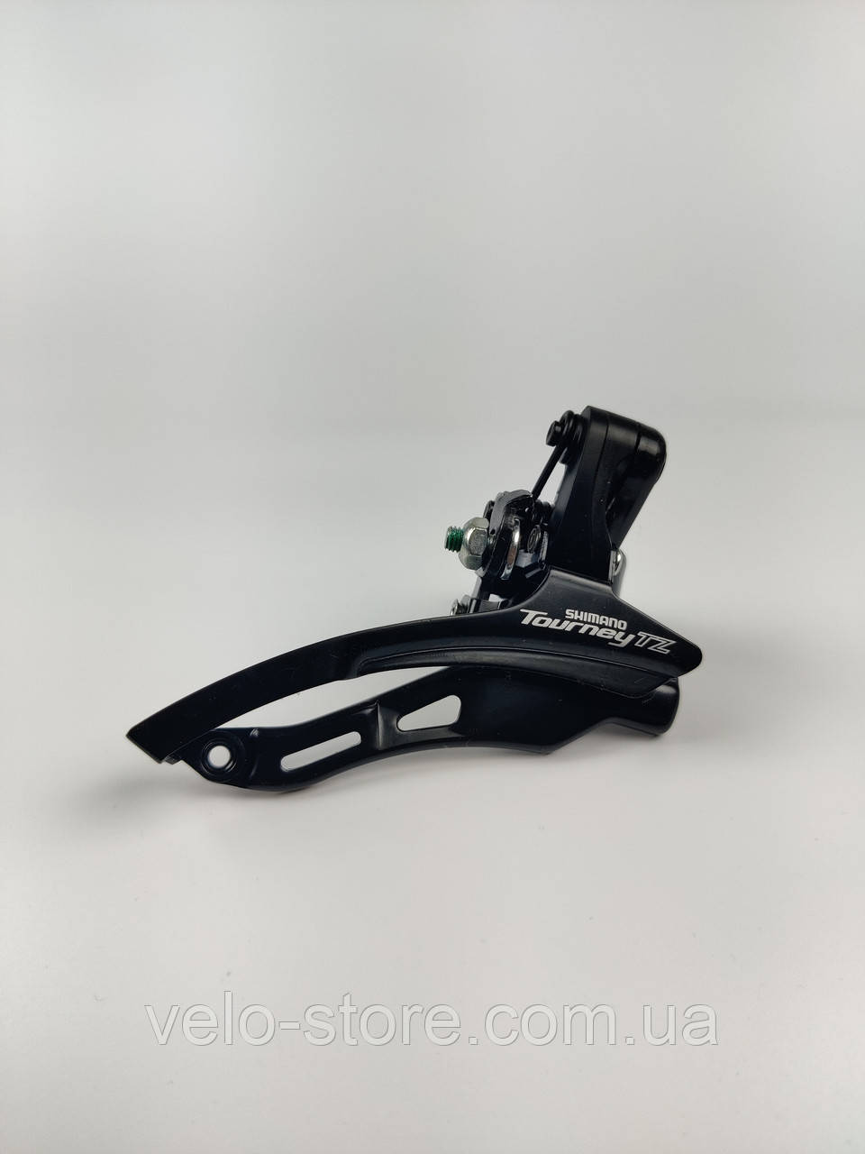 Перекидка для велосипеда передня верхня тяга SHimano TZ 500 хомут 28.6, фото 1