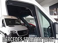 Дефлекторы окон вставные Mercedes Sprinter W907/910 2018+