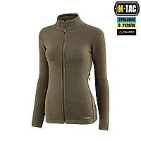 M-Tac женская тактическая флисовая кофта хаки Polartec армейская флиска на молнии Nord Fleece Lady Dark Olive