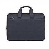 RivaCase 8231 чорна сумка  для ноутбука 15.6 дюймів., фото 3