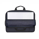 RivaCase 8231 чорна сумка  для ноутбука 15.6 дюймів., фото 9