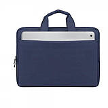 RivaCase 8231 синя сумка  для ноутбука 15.6 дюймів., фото 4