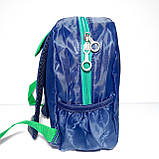 Рюкзак дитячий темносиній Дракоша, фото 3