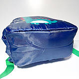 Рюкзак дитячий темносиній Дракоша, фото 4