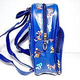 Рюкзак щенячий патруль шкірозамінник темносиній, фото 3