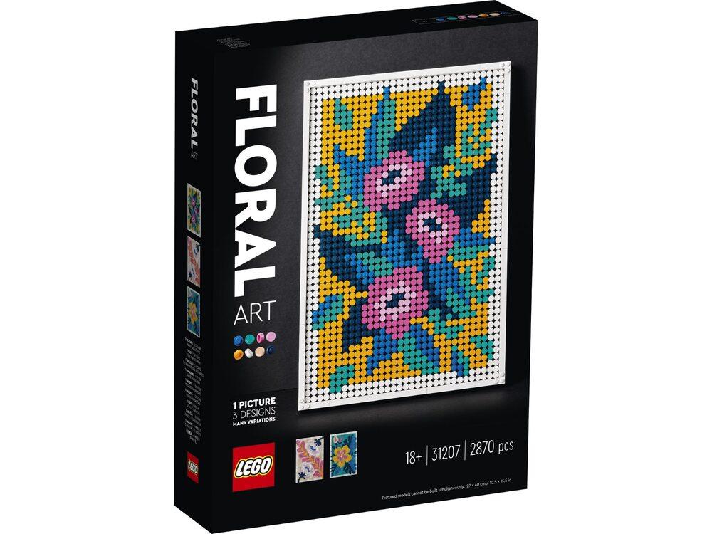 Конструктор LEGO ART Картини з квітами (31207), фото 1